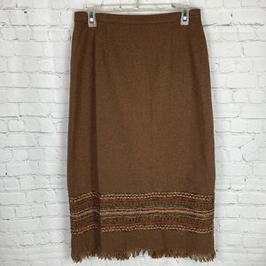 Sag Harbor VINTAGE Wool Blend Lined Skirt Size 10P